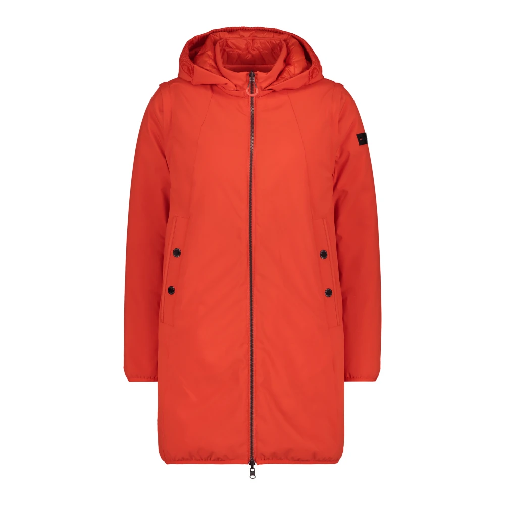Betty Barclay Omkeerbare Hoodie Jas Red Dames