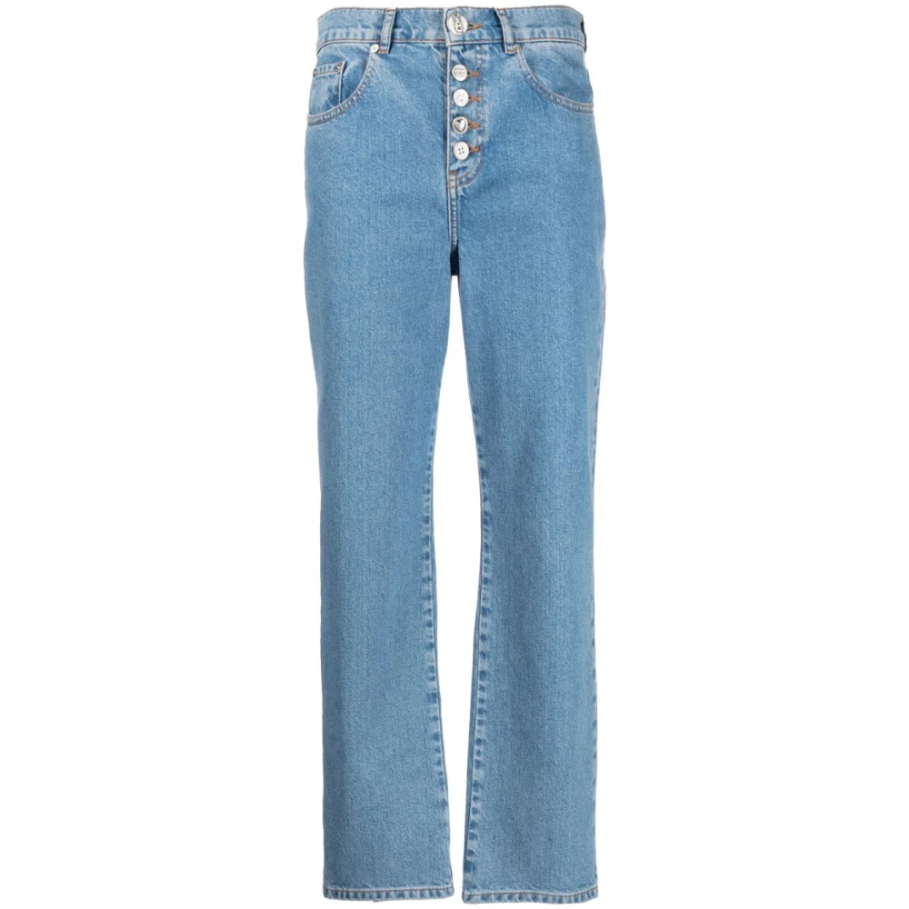 Moschino Donna Blu Straight Jeans