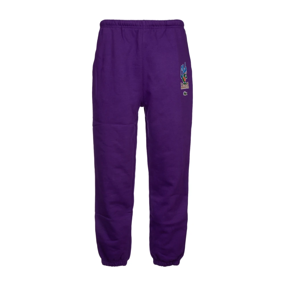 Lacoste Casual Herenbroek Purple Heren