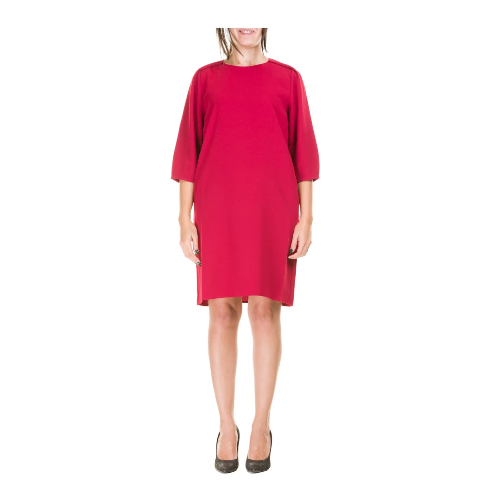 Marella Casual Jurk Rood Polyester Red Dames