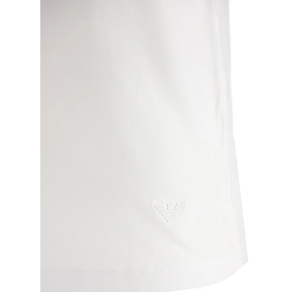 Emporio Armani Witte T-shirts en Polos voor Heren White Heren