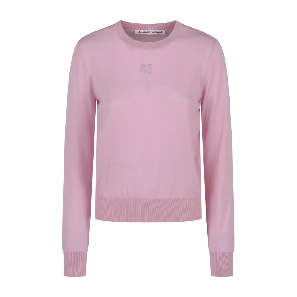 Alexander wang Trui met reliëflogo Pink Dames