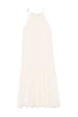 beige-self-tie-dress-with-gathered-detailing