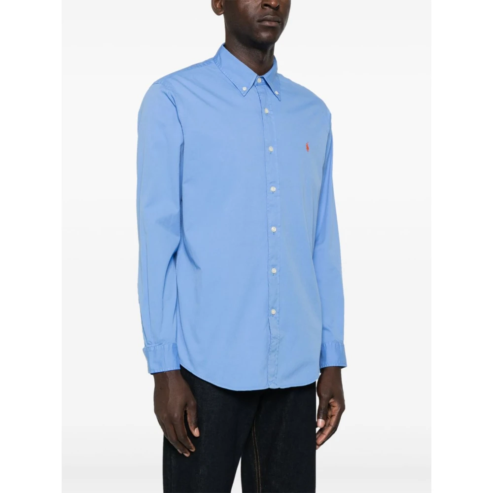 Polo Ralph Lauren Lichtblauw Overhemd Herenmode Blue Heren