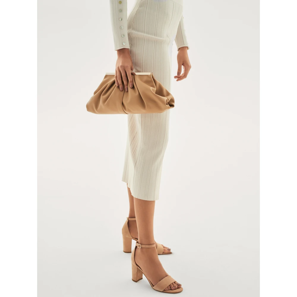 Kazar Dames beige clutch tas Brown Dames