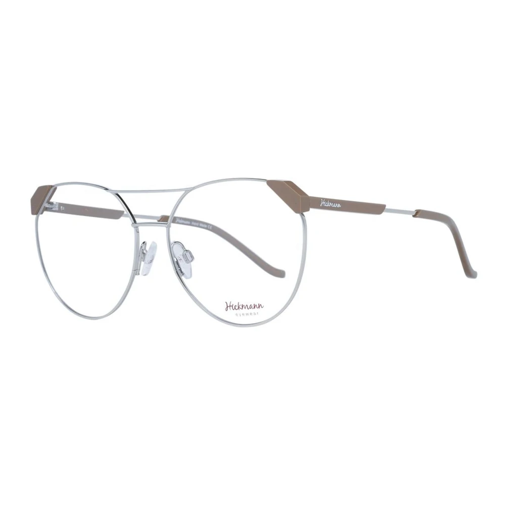 Ana Hickmann Zilveren Aviator Optische Frames met Demo Lenzen Gray Dames
