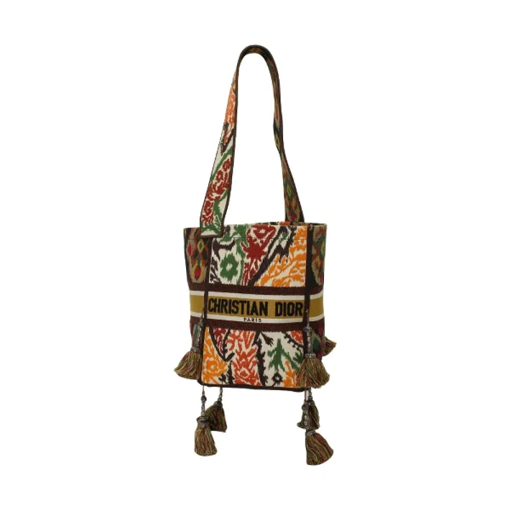 Dior Vintage Pre-owned Canvas totes Multicolor Dames