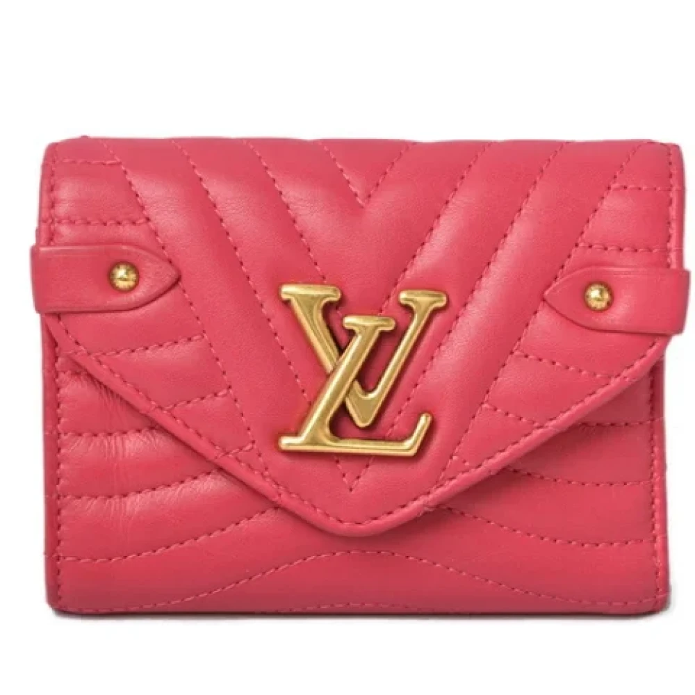 Louis Vuitton Vintage Pre-owned Leather wallets Pink Dames