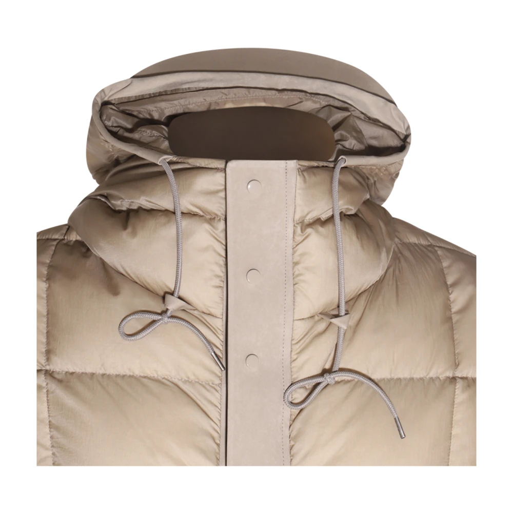 Ten C Down Jackets Beige Heren