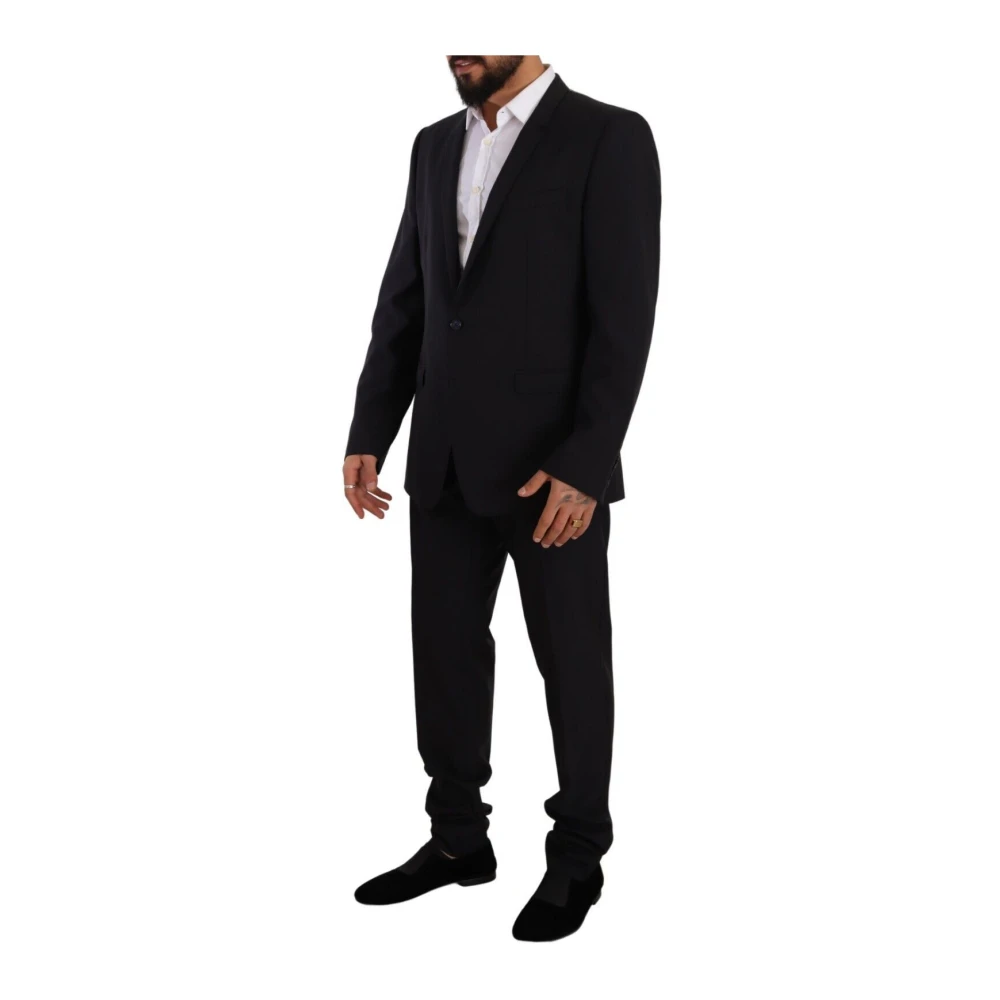 Dolce & Gabbana Single Breasted Suits Black Heren