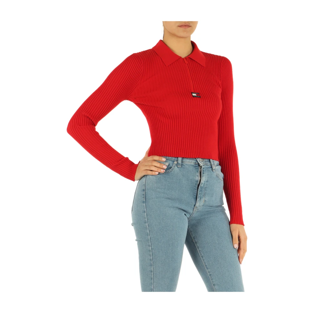 Tommy Jeans Knitwear Red Dames