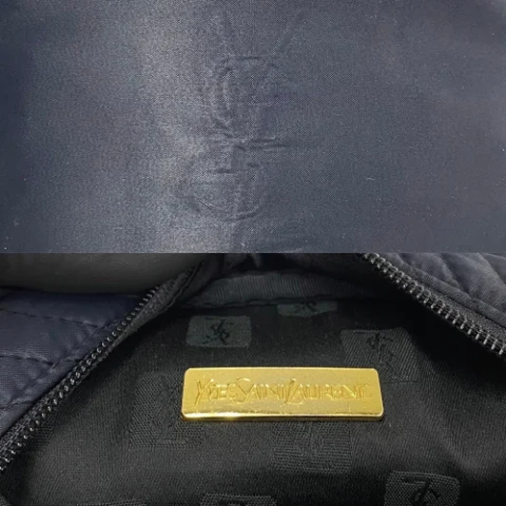 Yves Saint Laurent Vintage Pre-owned Fabric handbags Black Dames