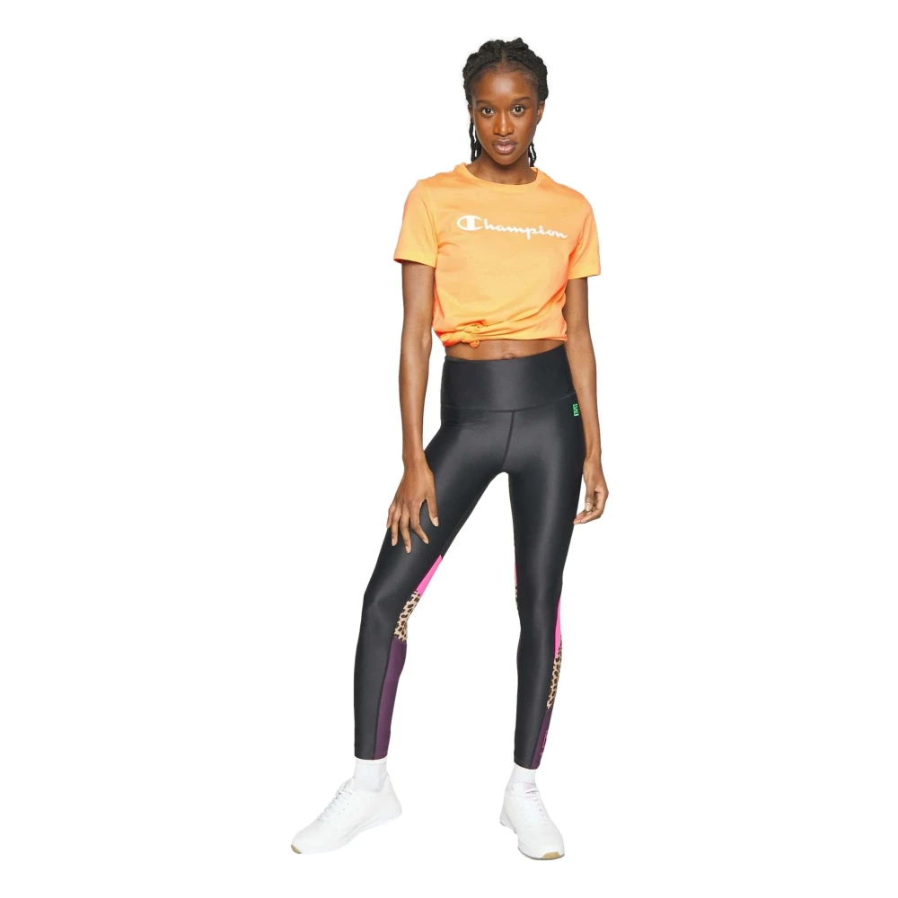 Champion T-shirt Orange Dames