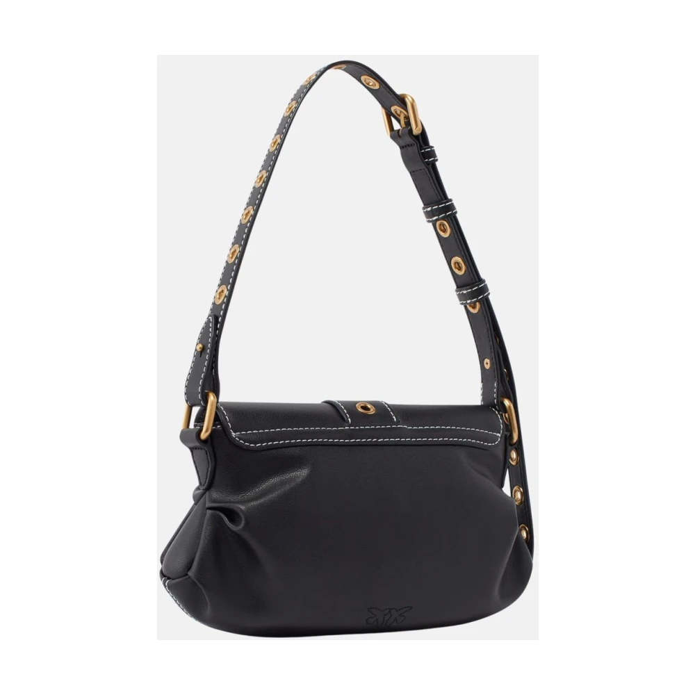 pinko Stijlvolle Handtas voor Trendy Vrouwen Black Dames