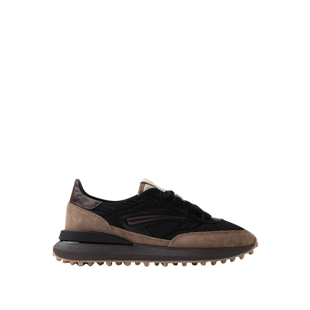 D.a.t.e. Men's Black Nylon Trainers For - Sneakers - 11 Uk - Shoes