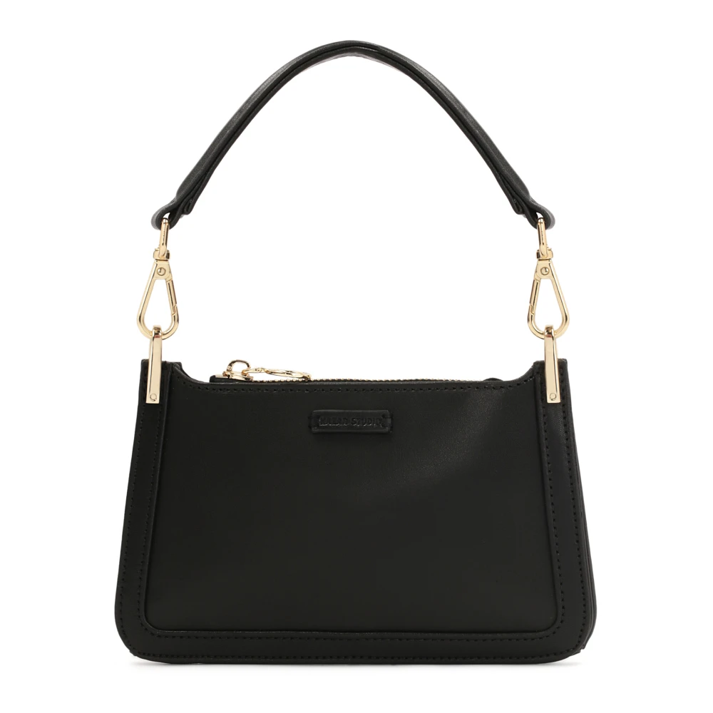 Kazar Studio Zwarte leren schoudertas met rechthoekige vorm Black Dames