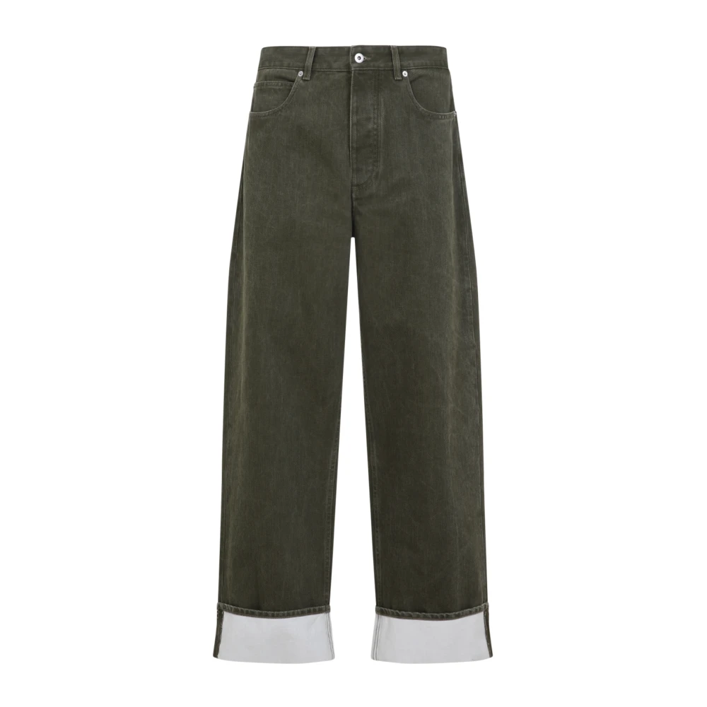 Bottega Veneta Groene Jeans Verhoog Je Stijl Green Heren