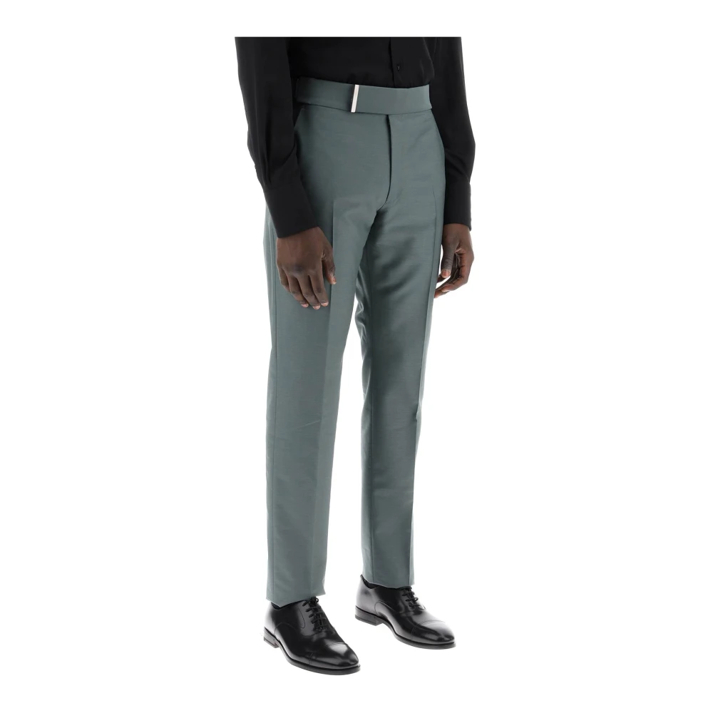 Tom Ford Suit Trousers Green Heren