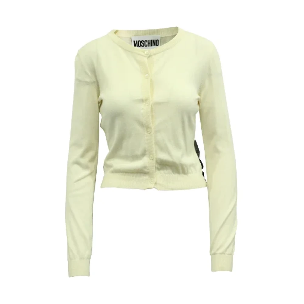 Moschino Pre-Owned Pre-owned Nylon tops Beige Dames