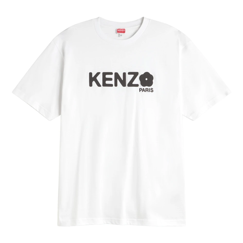 Kenzo Bloemen Oversized T-shirt White Heren