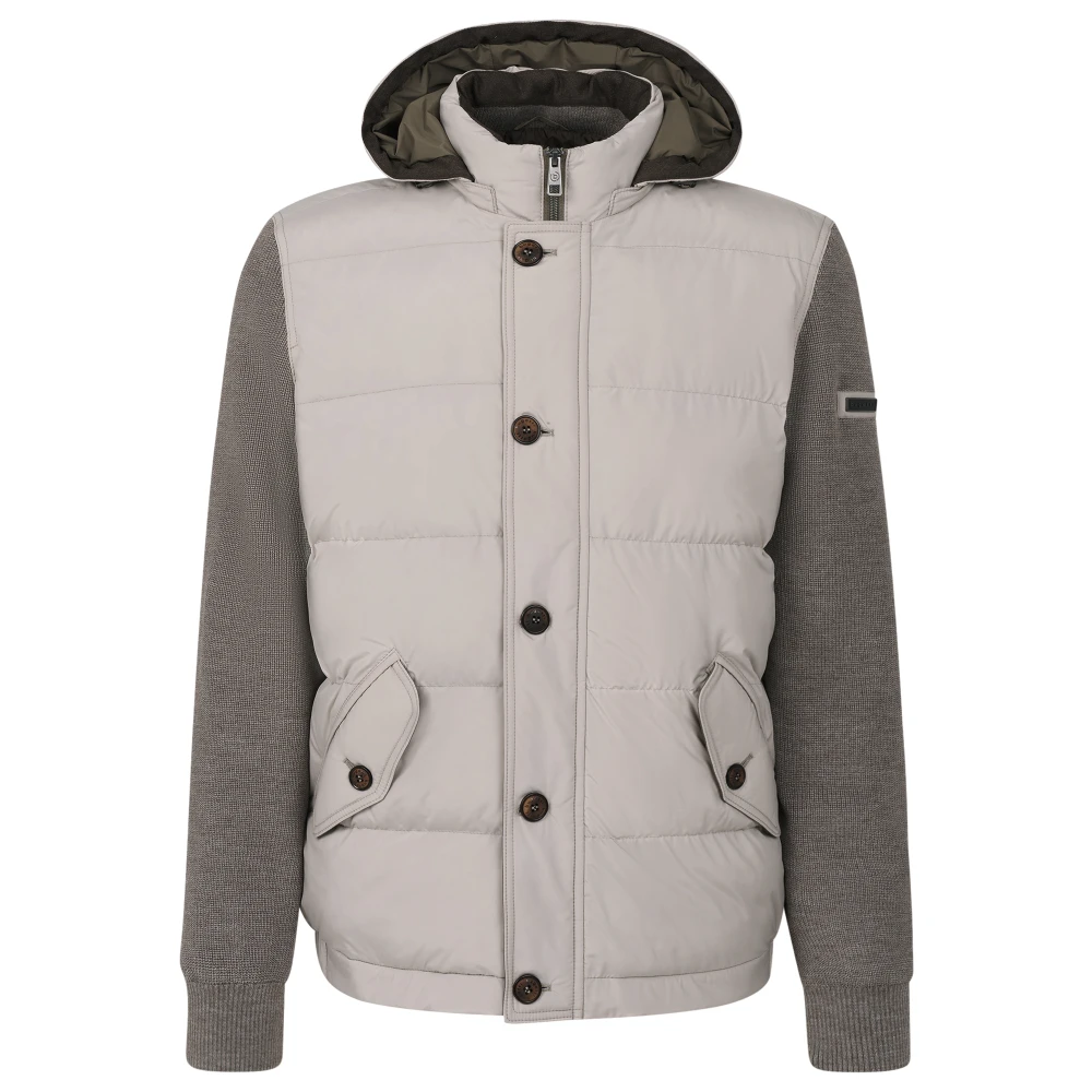 Bugatti Stijlvolle Jas Sneakers Beige Heren