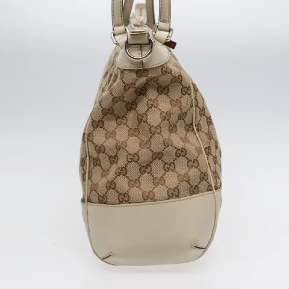 Gucci Vintage Pre-owned Canvas totes Brown Dames