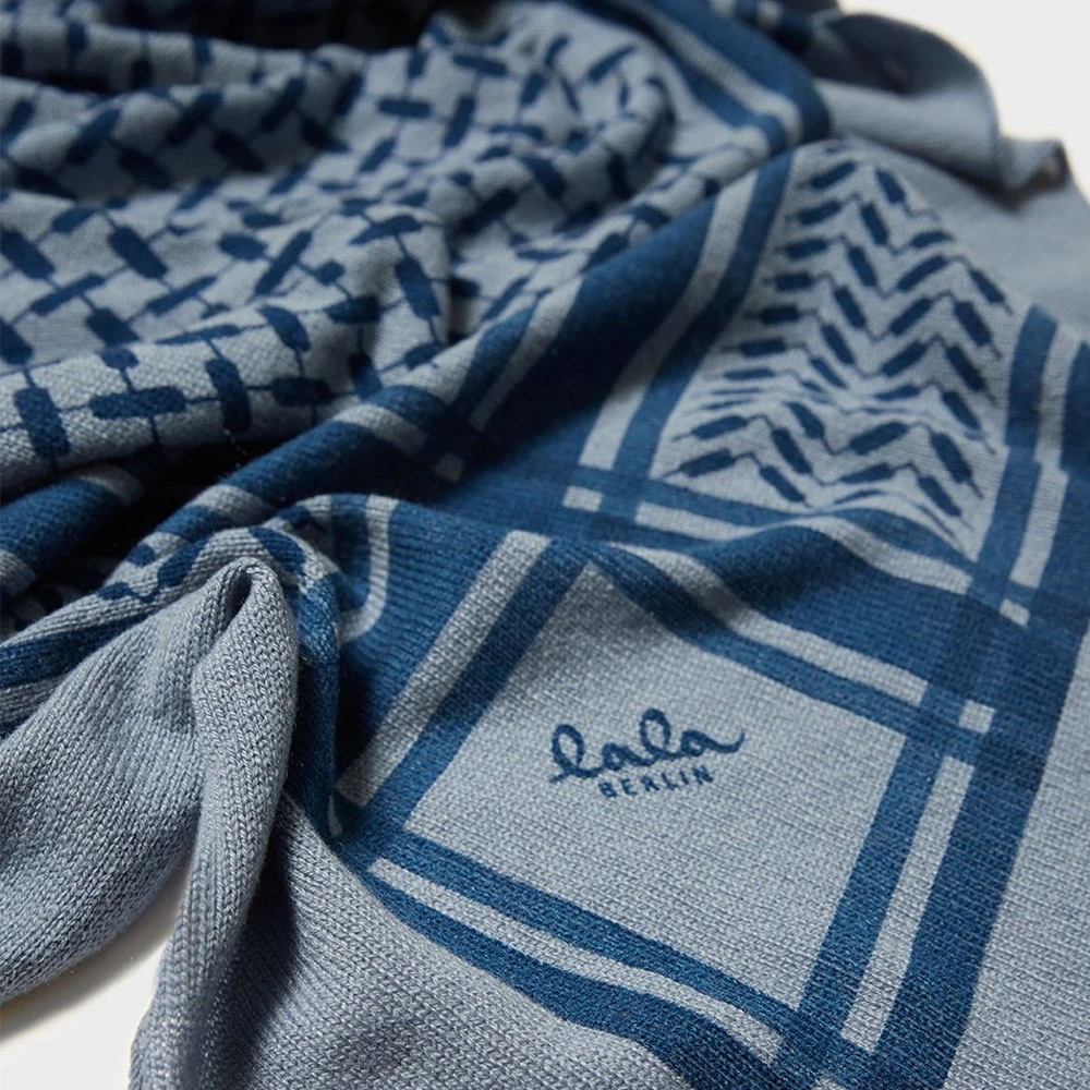 Lala Berlin Kasjmier Triangle Trinity in Niagara Blue Dames