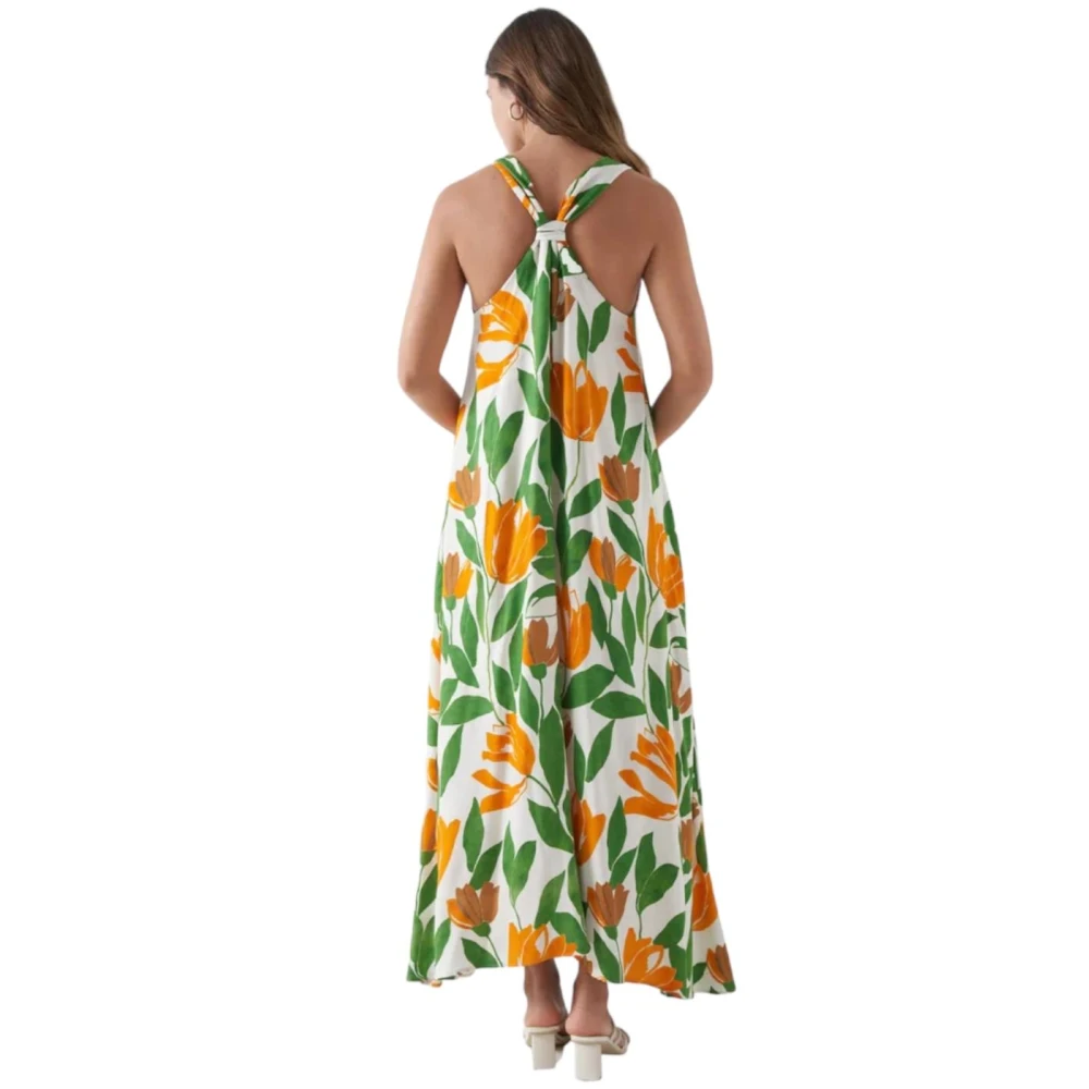 Salsa Bloemen A-Lijn Jurk Multicolor Dames