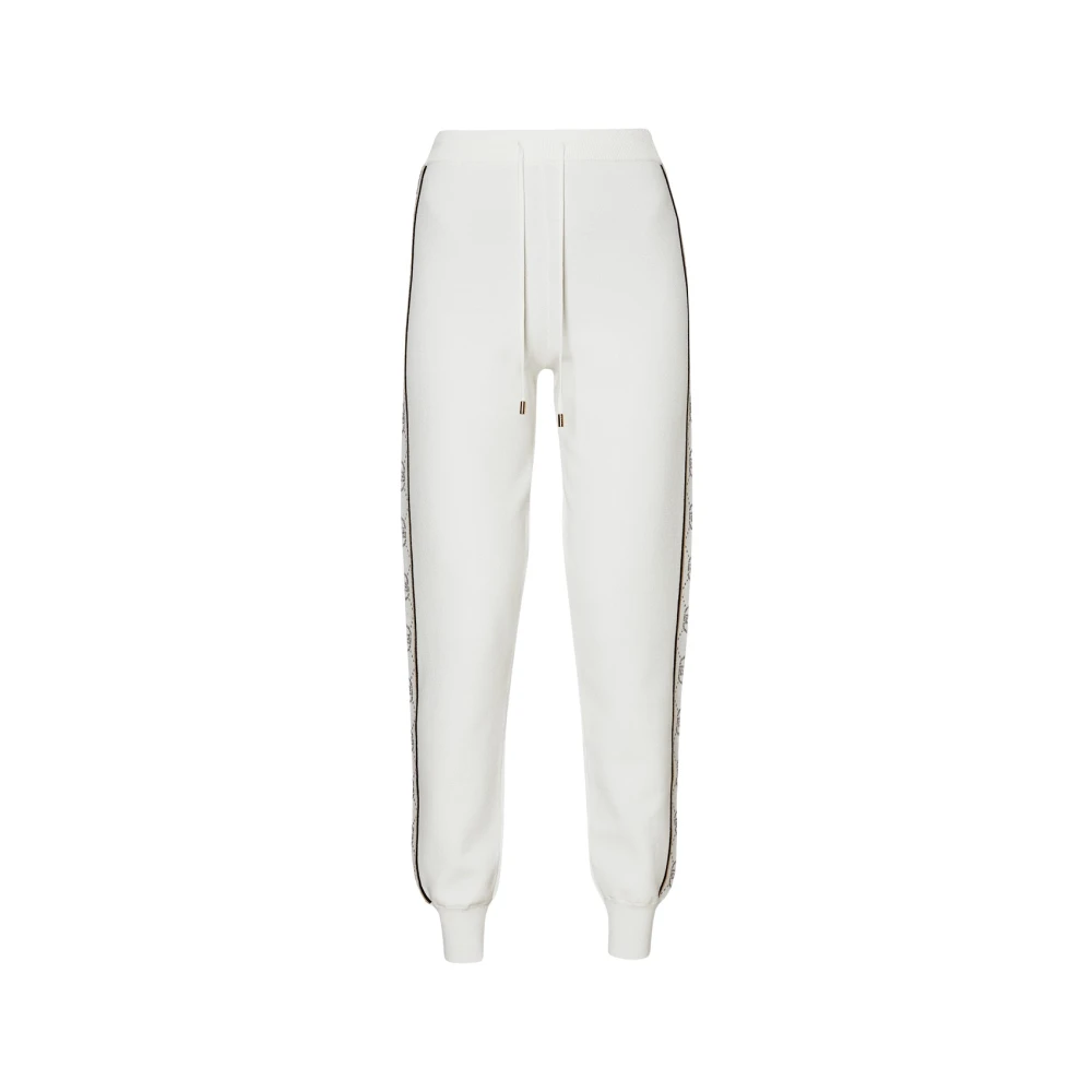 Liu Jo Gebreide Joggingbroek White Dames