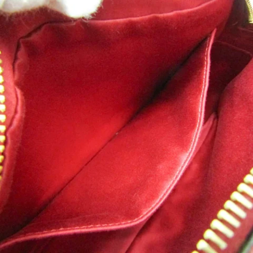 Miu Pre-owned Leather shoulder-bags Red Dames