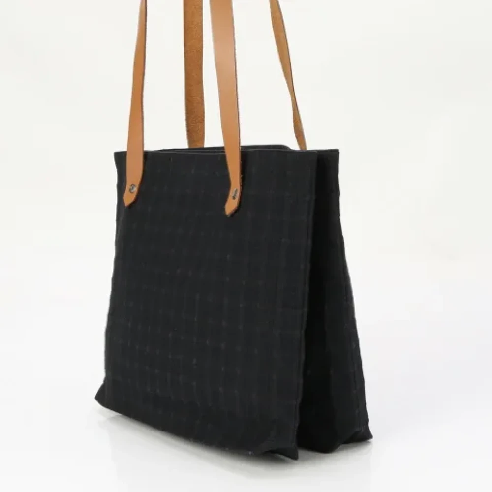 Hermès Vintage Pre-owned Canvas totes Black Dames