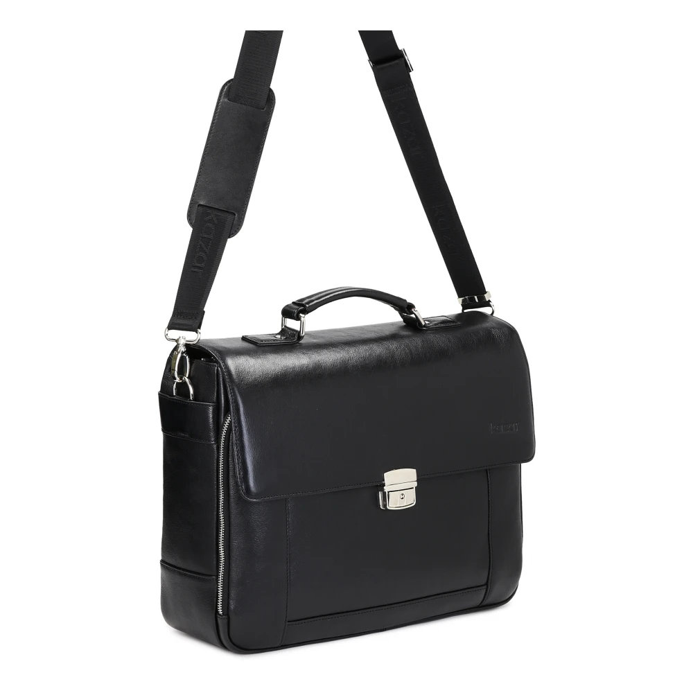 Kazar Zwarte tas voor mannen Black Heren