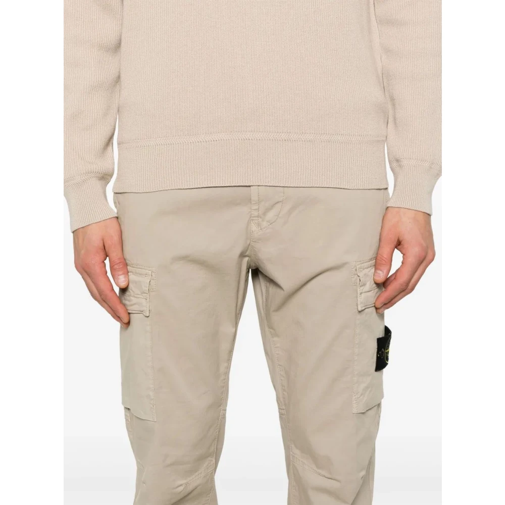 Stone Island Casual Cargo Broek Beige Heren