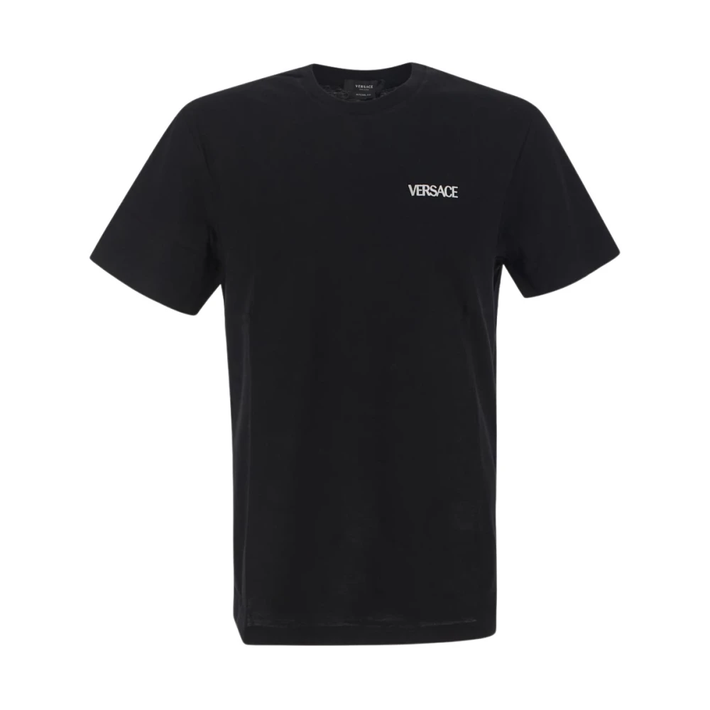 Veja Medusa Flames Print T-Shirt Black Heren