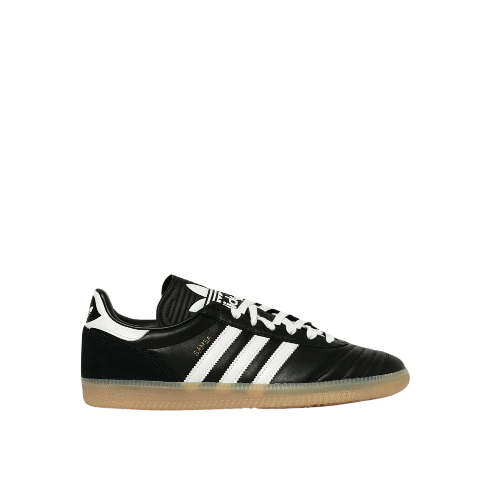 Adidas Originals Men's Black Indoor Football Shoes For Enhanced Grip And Agility On Hard Court Surfaces