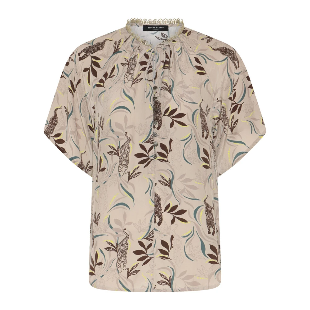 Bruuns Bazaar Women's Beige Shirts, Xs, Barcellabbkarly Blouse
