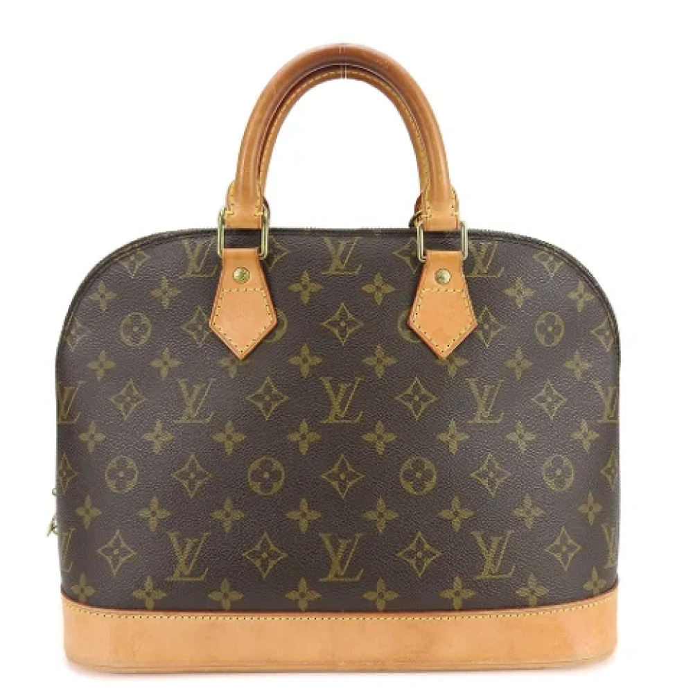 Louis Vuitton Vintage Pre-owned Canvas handbags Brown Dames