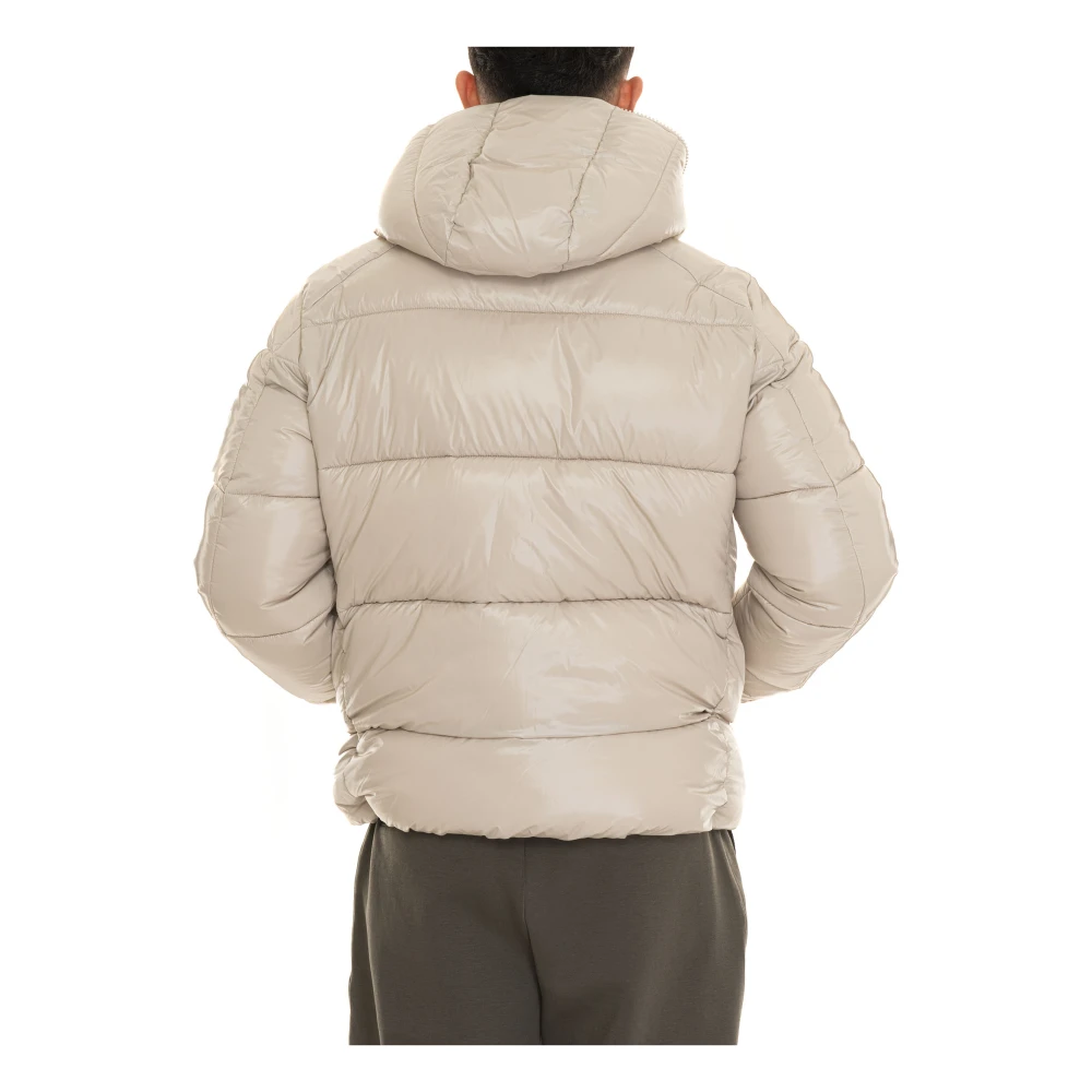 Save The Duck Edgard Puffer Jacket Beige Heren