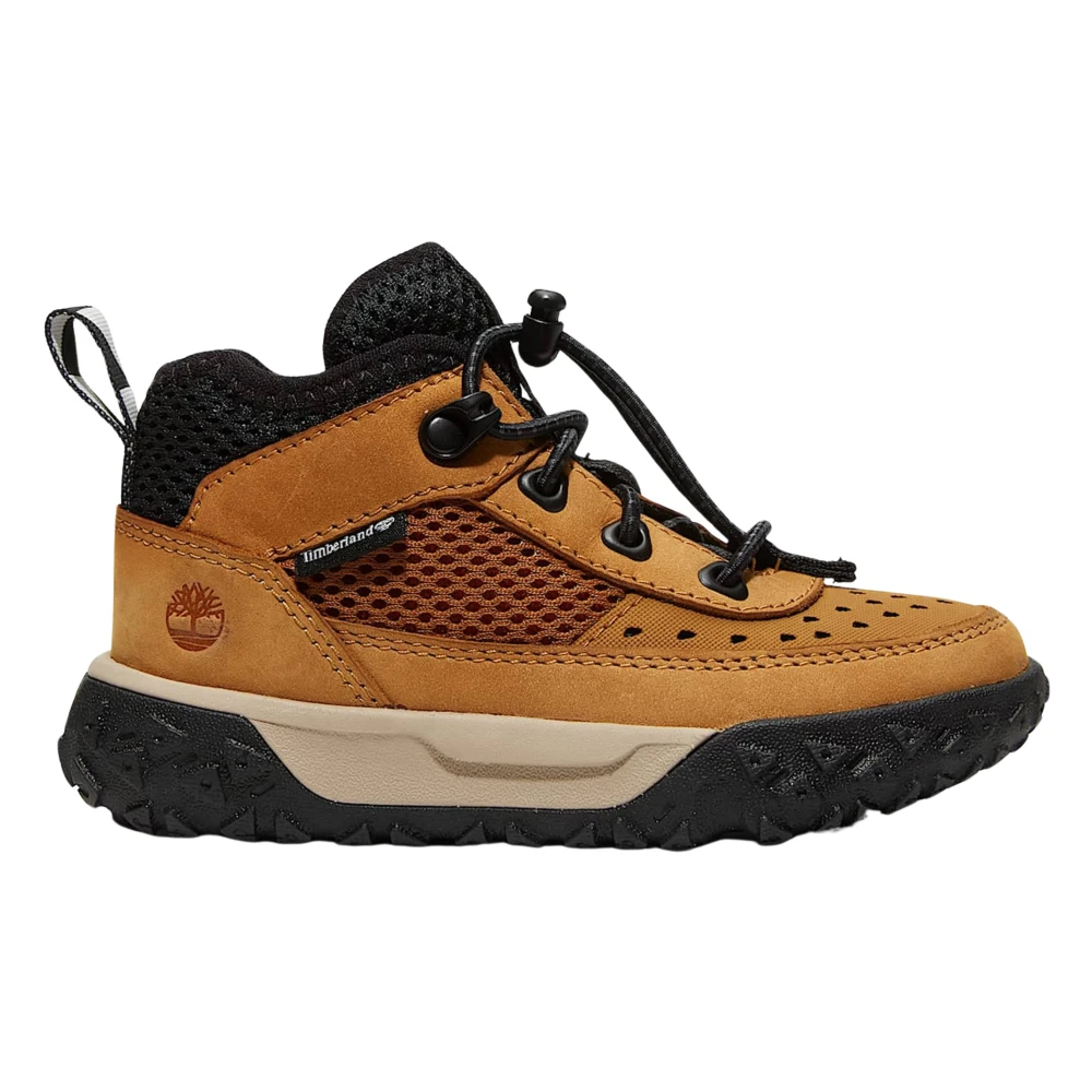Timberland Boys Beige Greenstride Motion 6 Mid Lace-Up Trainers - Kids Boots - 29 Eu - Kids
