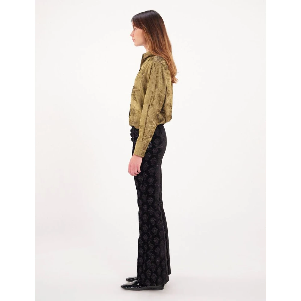 Ines De La Fressange Paris Maureen gold shirt Yellow Dames