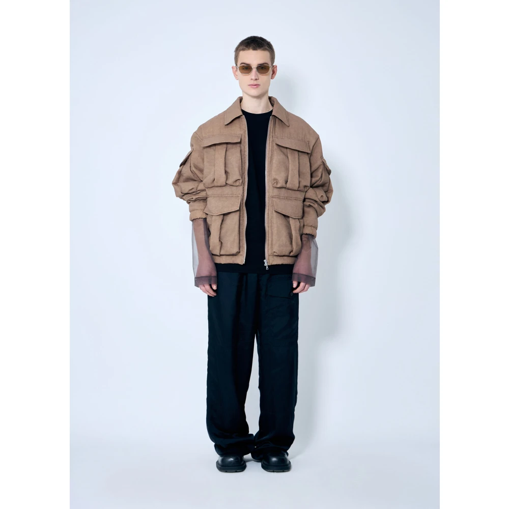 Dries Van Noten Katoenen Crewneck Top met Lange Mouwen Black Heren