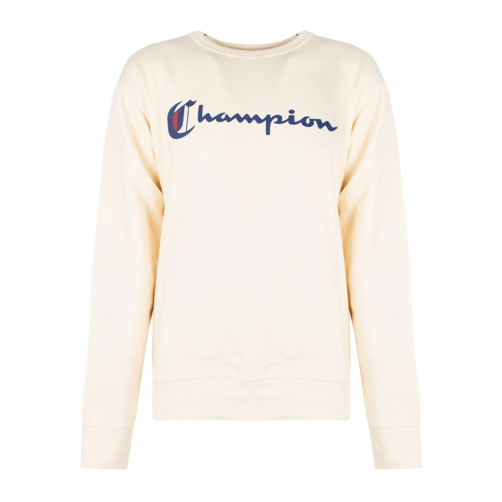 Champion Klassisk Tröja Beige, Herr