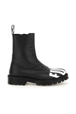 black-leather-ankle-boots