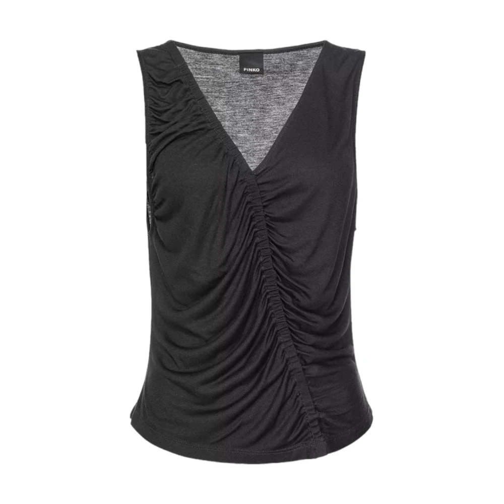 Pinko Stijlvolle Top voor Modeliefhebbers Black Dames