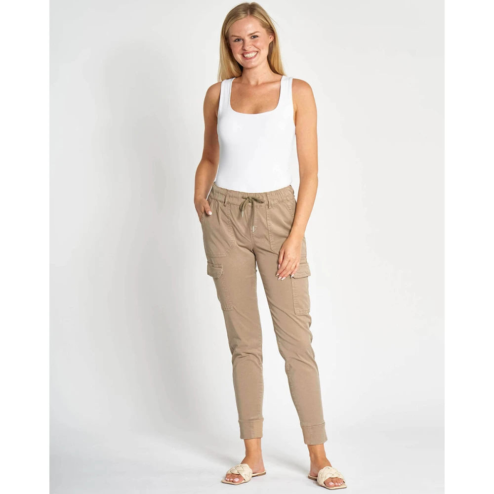 Zhrill Stijlvolle Daisy Broek Beige Dames