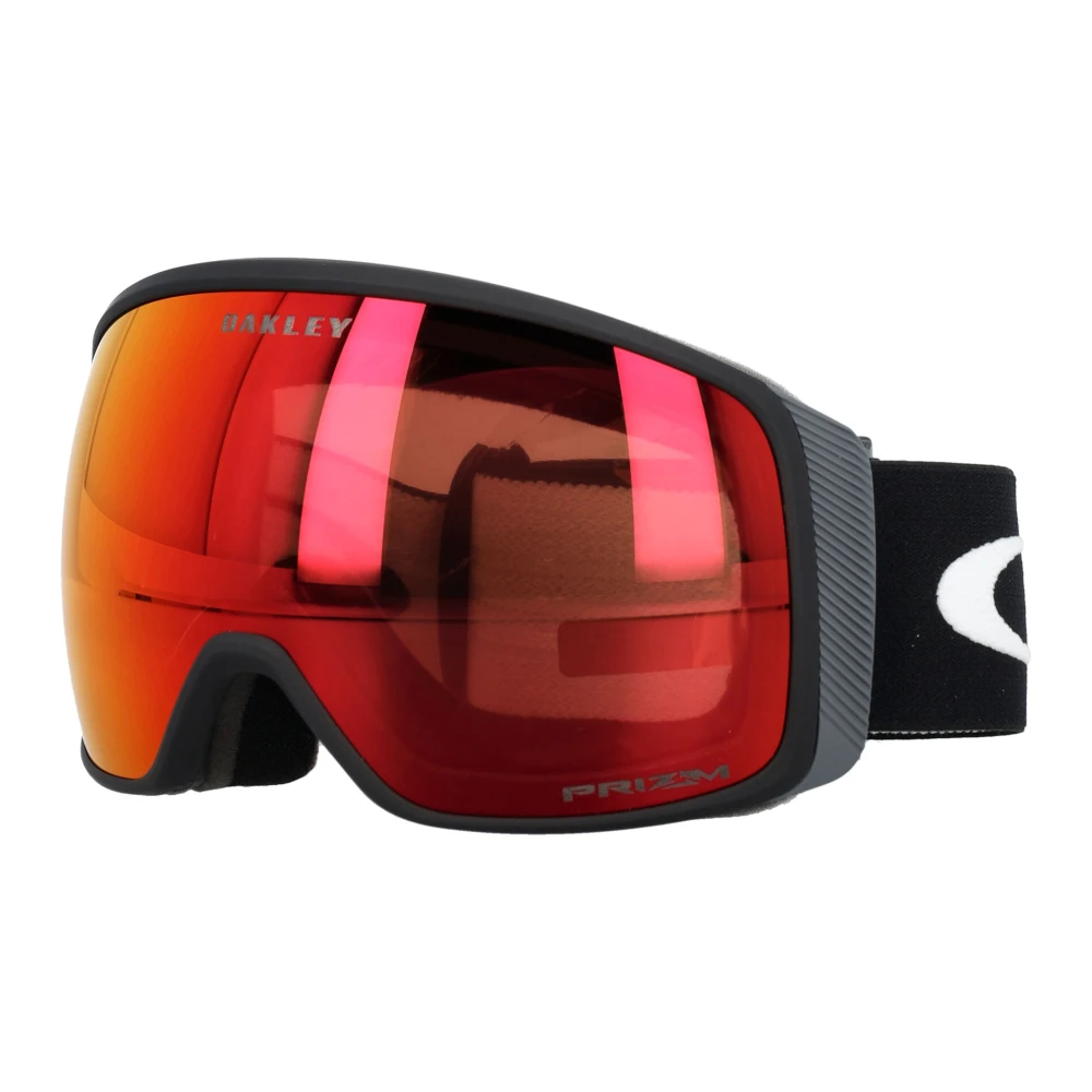 Oakley Verstelbare Band Flight Tracker Zonnebril Black Heren
