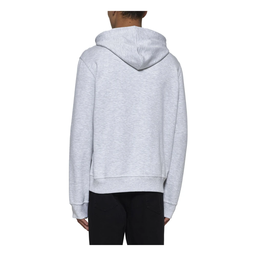 BRUNELLO CUCINELLI Grijze Zip-Through Sweater voor Mannen Gray Heren