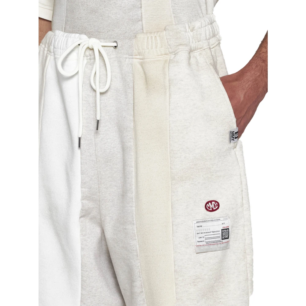 Mihara Yasuhiro Witte Shorts voor Mannen Multicolor Heren