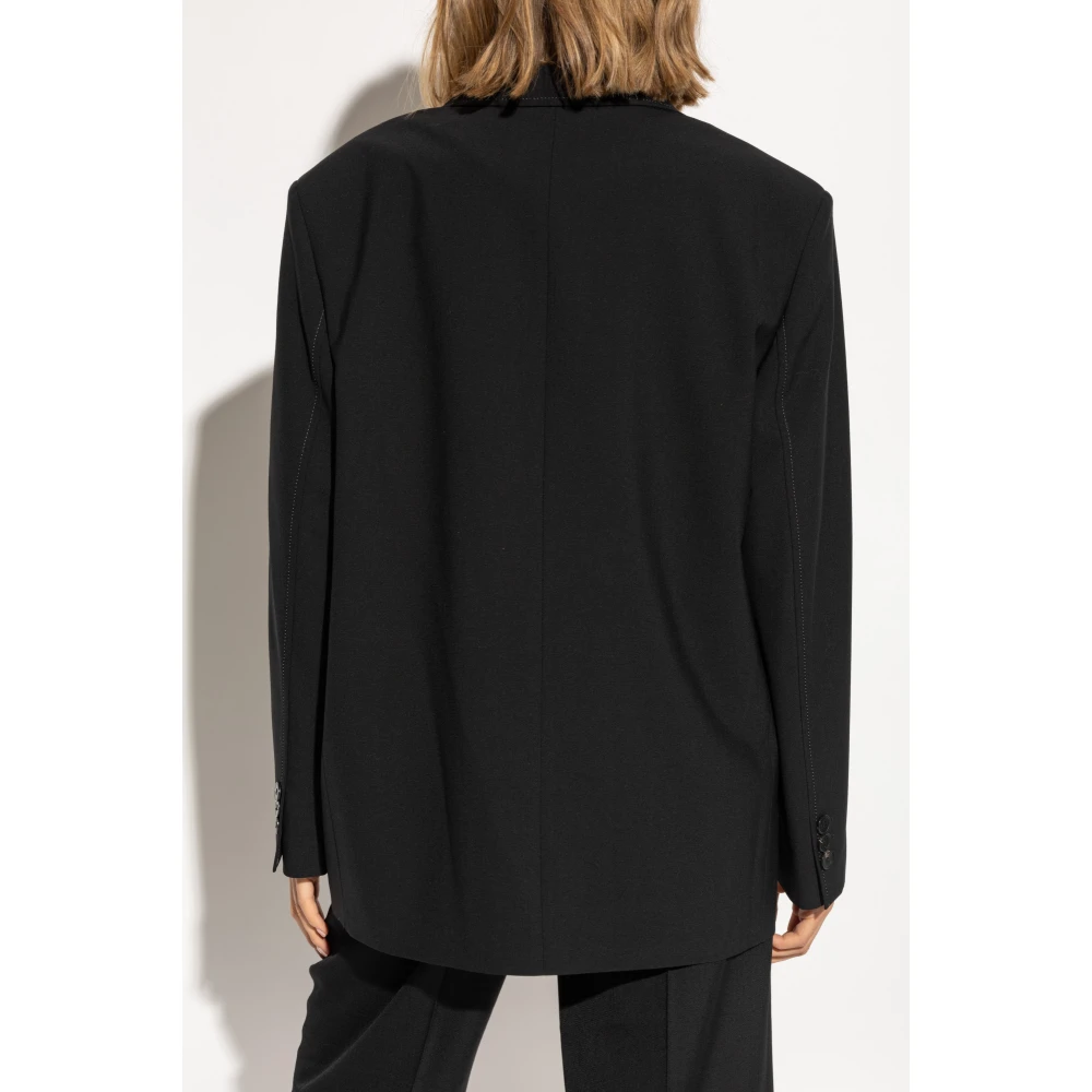 Marni Blazer met open revers Black Dames