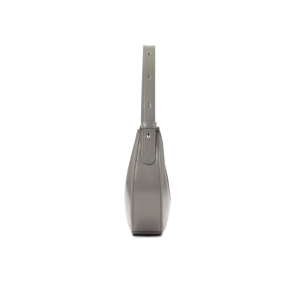 Kazar Studio Ovale grijze handtas met handgreep Gray Dames